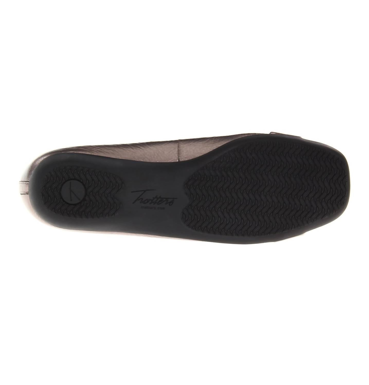 Trotters Women's Sizzle Ballet Flat in pewter - women's flats - view 7