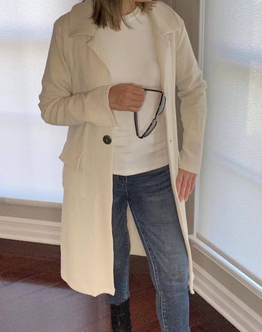 Ariella - Long Collared Jacket