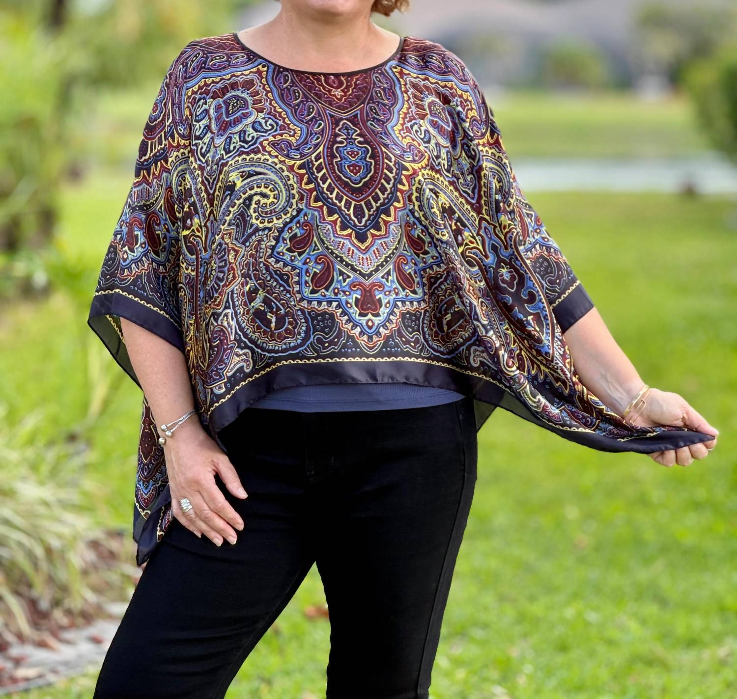 Coco + Carmen - Margot Printed Wrap