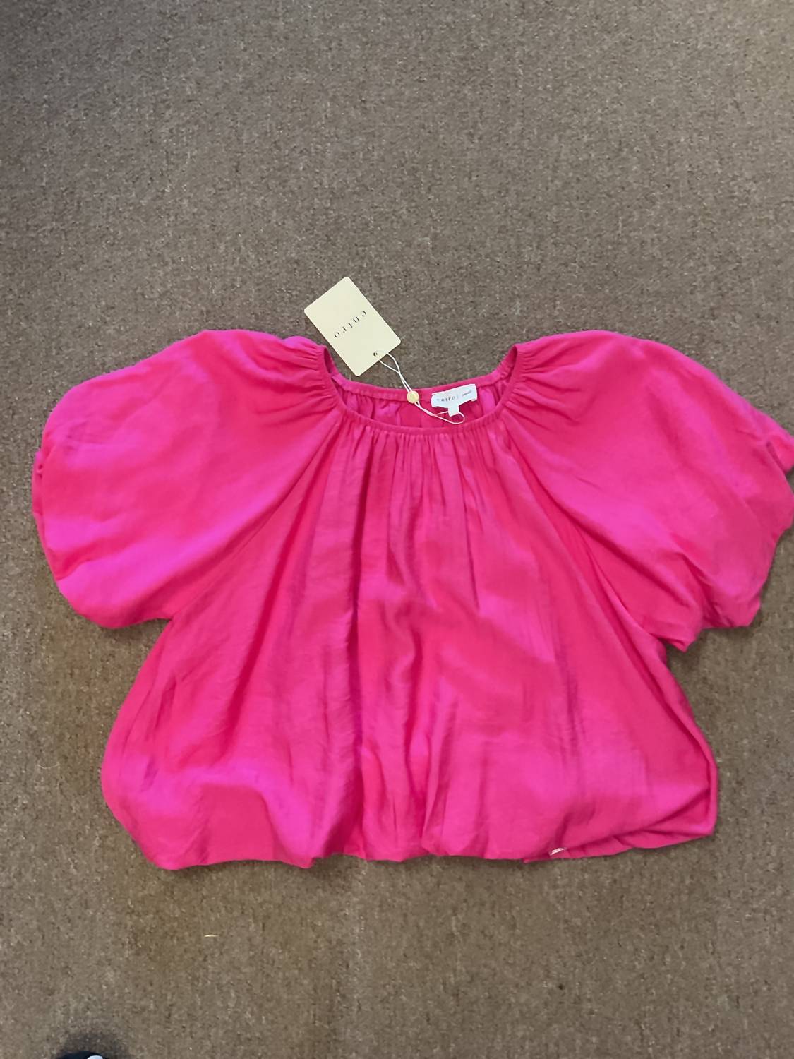 Entro - Balloon Waist Top