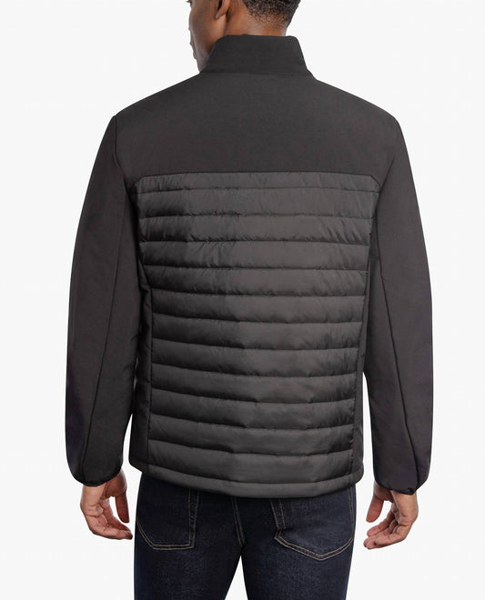 London Fog - Ridgewood Mix Media Midweight Jacket