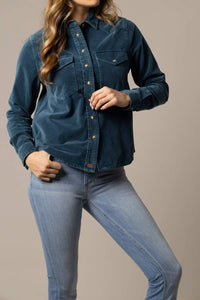 Kimes Ranch - Women's Bonnie Velveteen Button Down Shirt