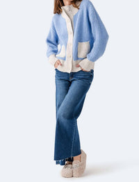 Frnch - Cecelia Chenile Pocket Cardigan