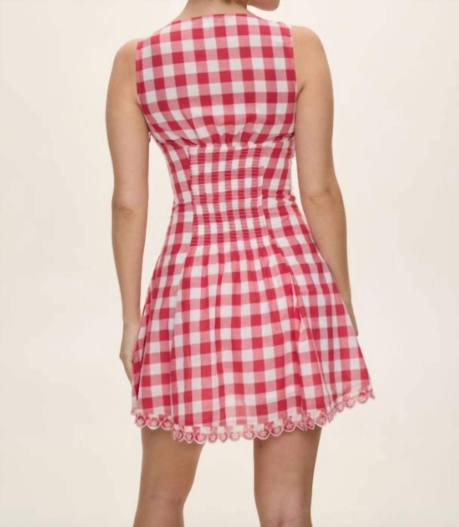 Frankies Bikinis - Farm Gauze Mini Dress
