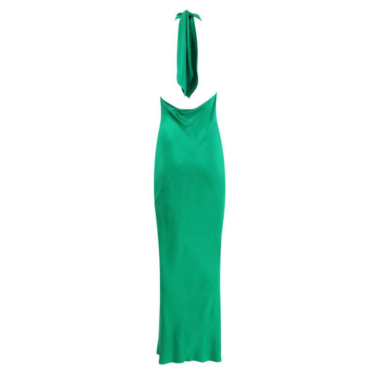 Amanda Uprichard - Jade Silk Maxi Dress
