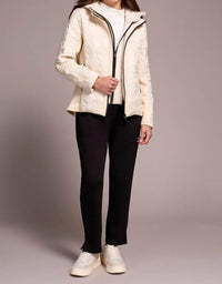 Tribal - Removable Hood Puffer Jacket