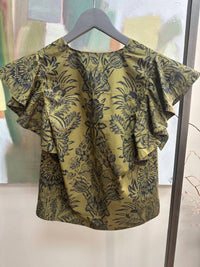 Ulla Johnson - Women's Severine Flutter Sleeve top