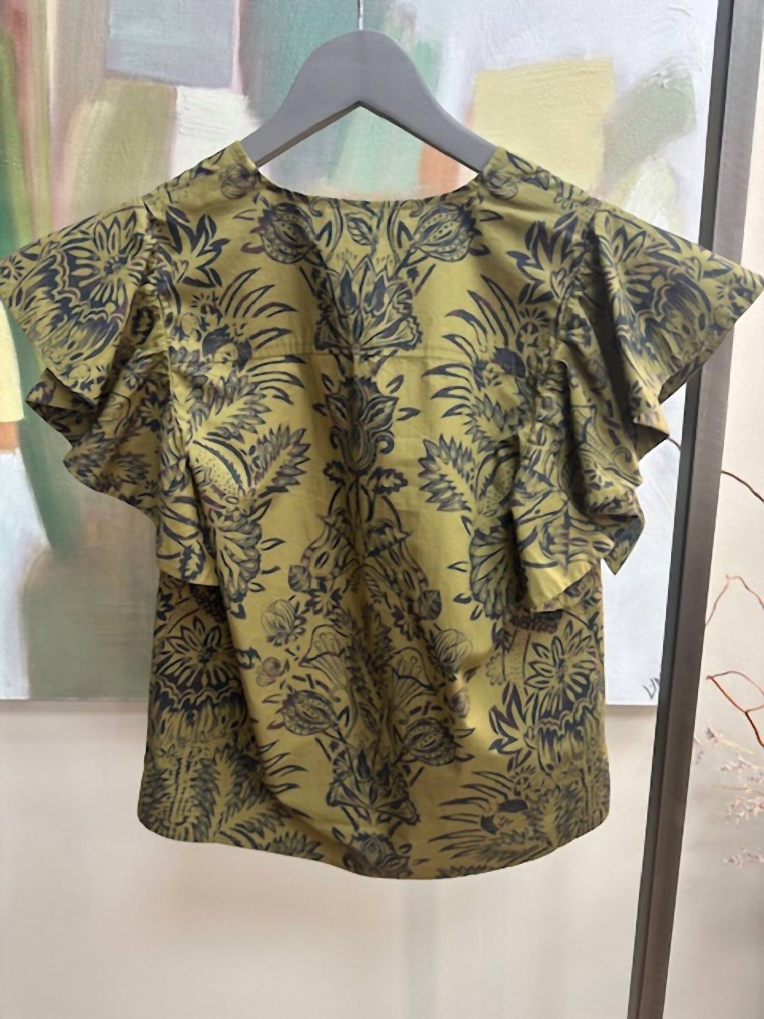 Ulla Johnson - Women's Severine Flutter Sleeve top