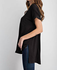 Rae Mode - Basic Booty Cover High-low T-shirt