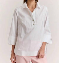 Hinson Wu - Charlotte Quarter Sleeve Top