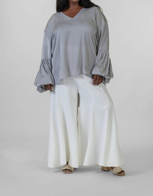 Nouvelle / Silk95Five - Como V-neck Blouse - Plus