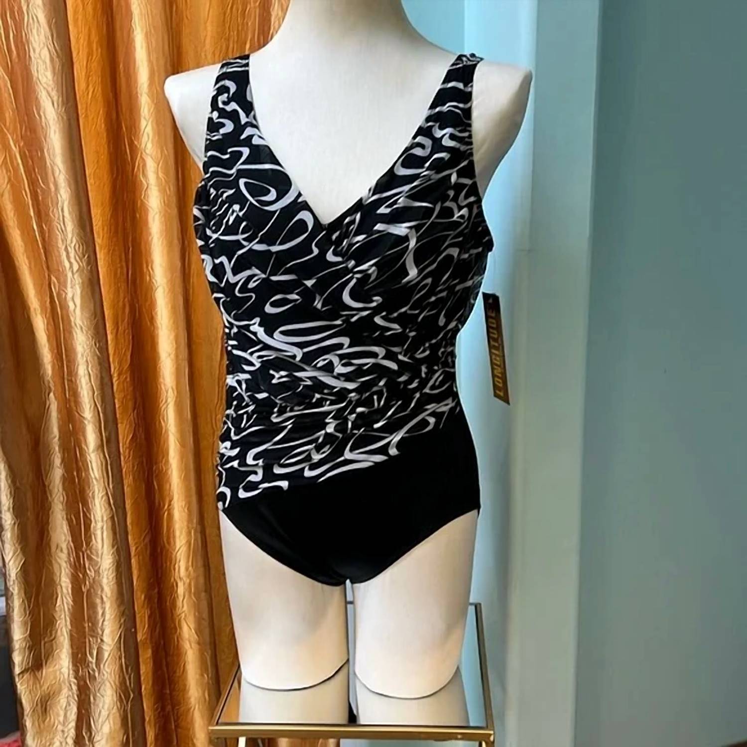 Longitude - Women's Ruched One Piece Swimsuit