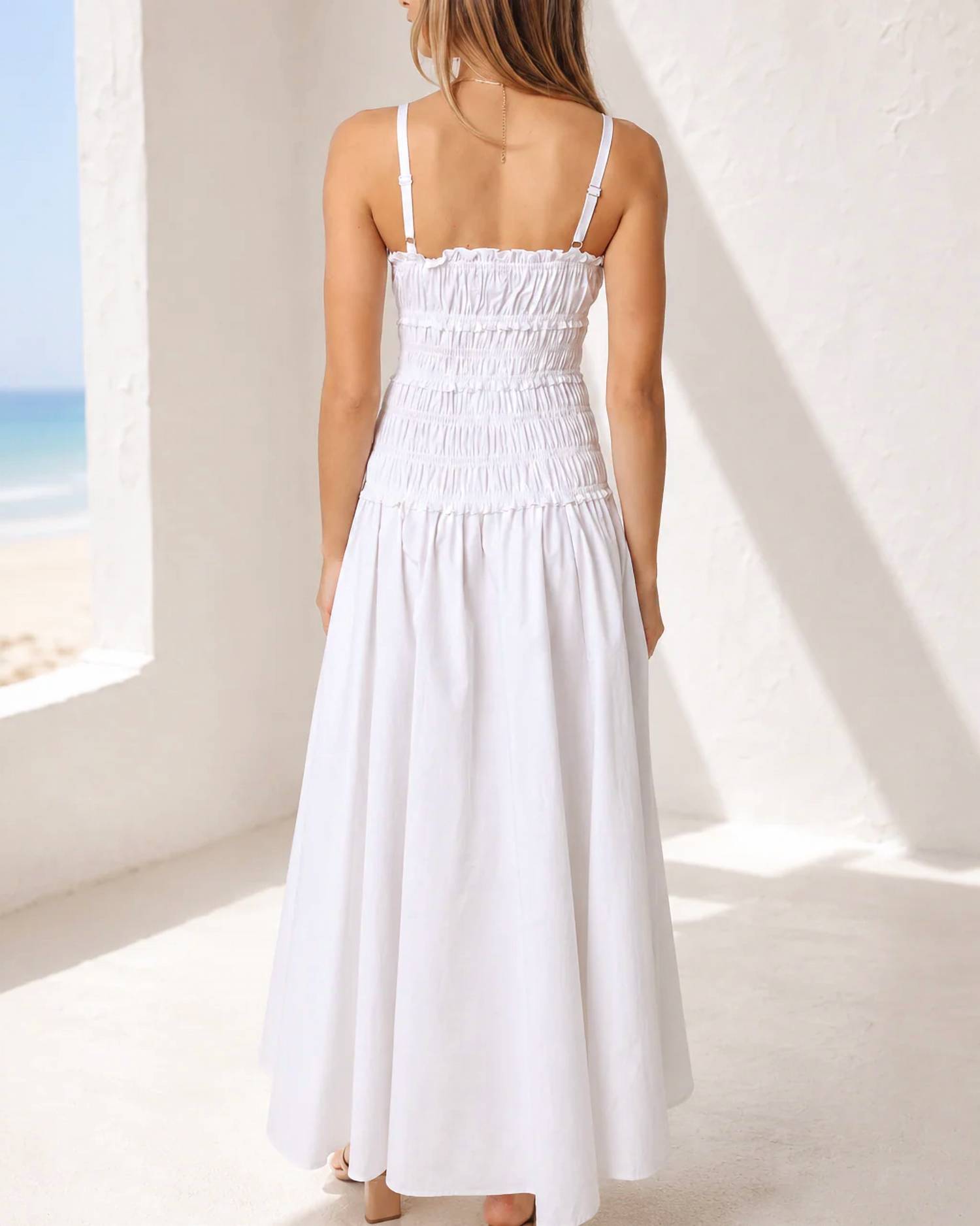 Olivaceous - Island Breeze Midi Dress