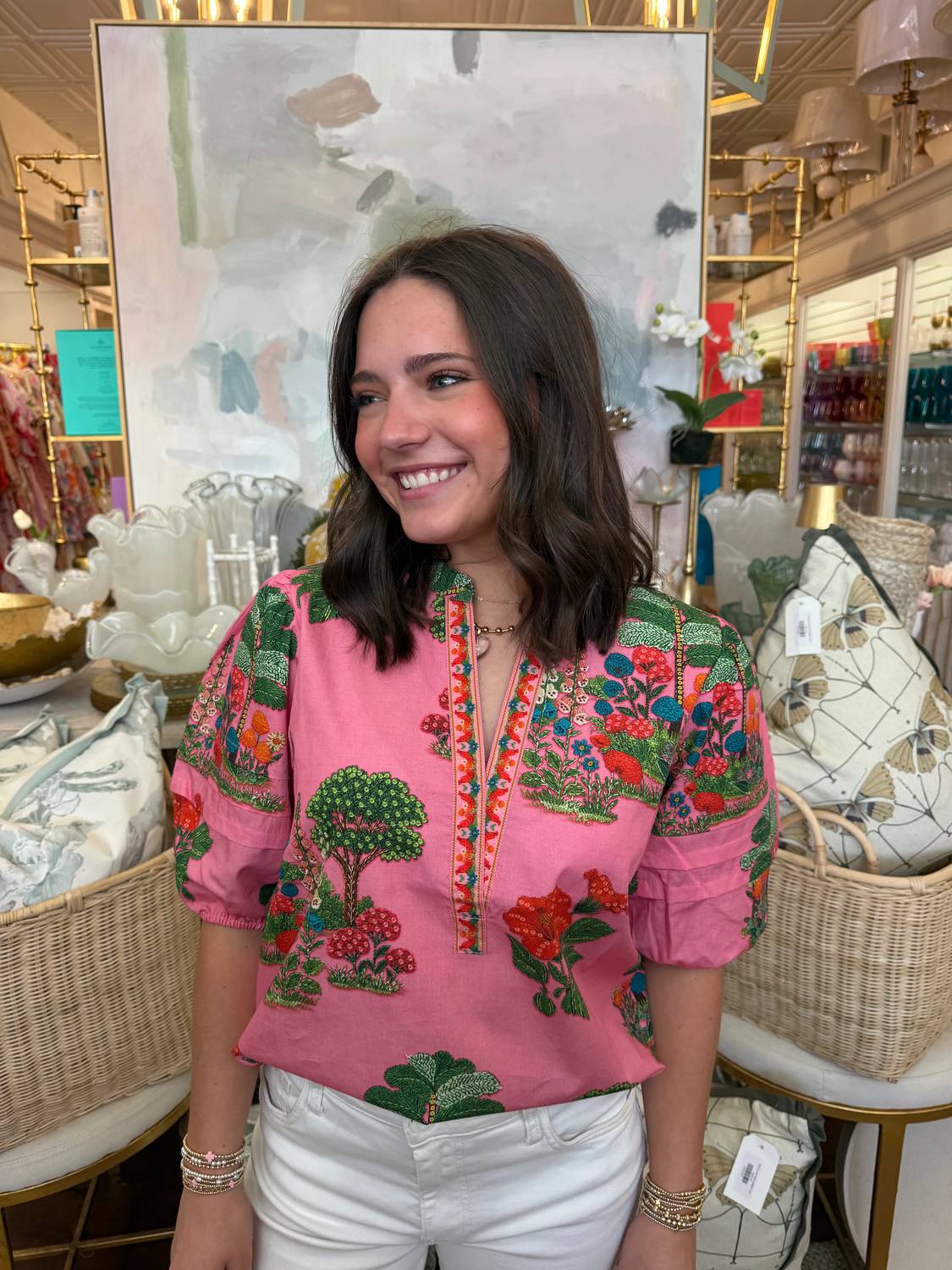 Maude Vivante - Raya V-neck Top