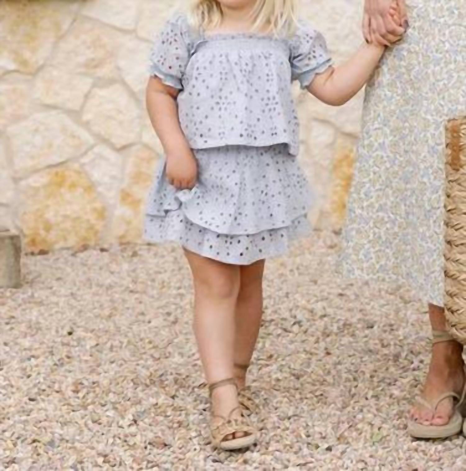 Rylee + Cru - Milan Eyelet Blouse