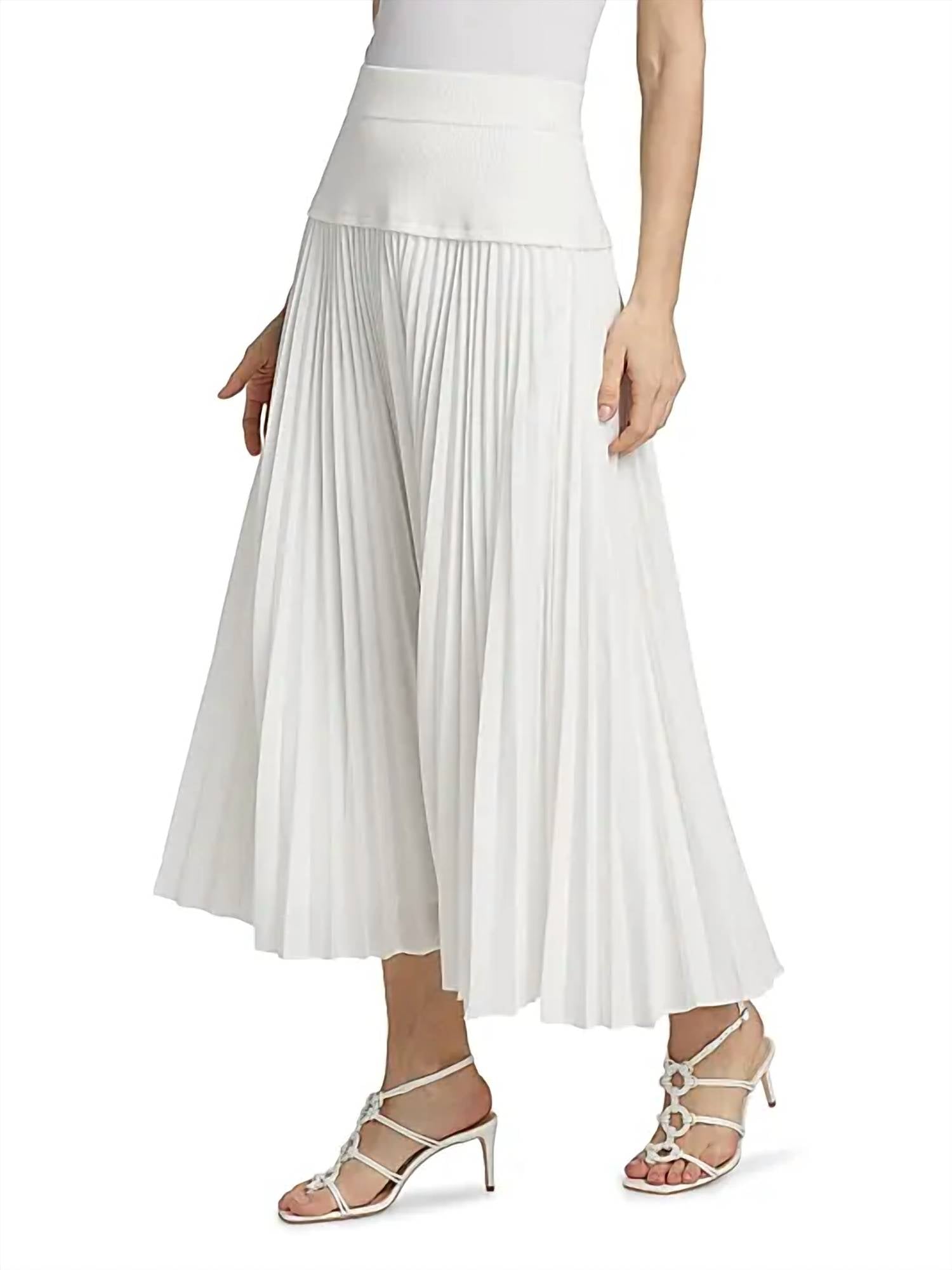 Simkhai - Stella Pleated Skirt