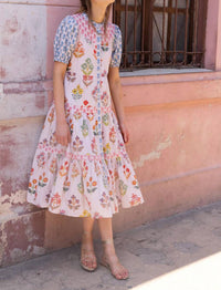Oliphant - Scoop Tiered Midi Dress