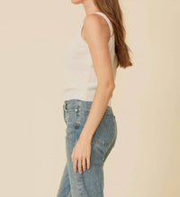 One Grey Day - Talia Cashmere Tank