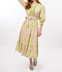 Uncle Frank - Jasmine Floral Midi Dress