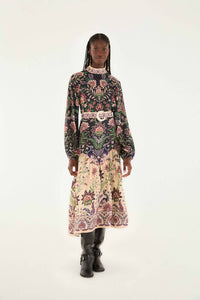 Farm Rio - MARVELOUS GARDEN MIDI DRESS
