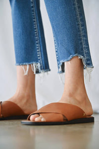 Mica Denim - Super High Straight Leg Jeans With Step Hem