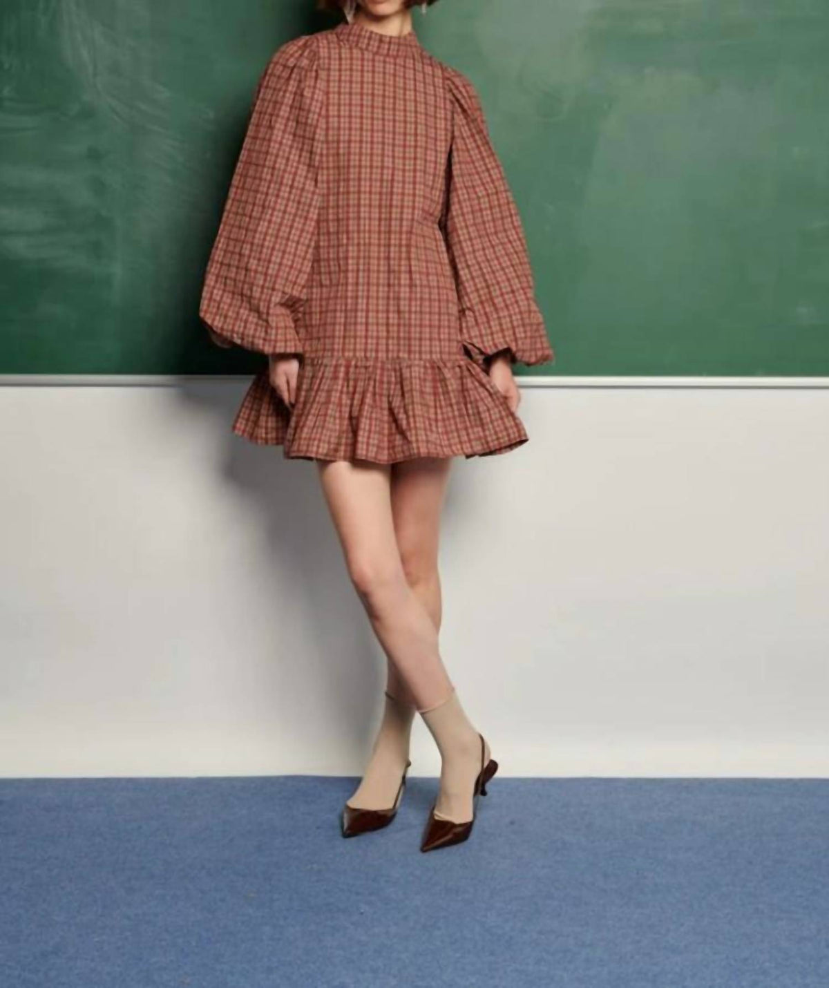 Ghospell - Dominica Plaid Dress
