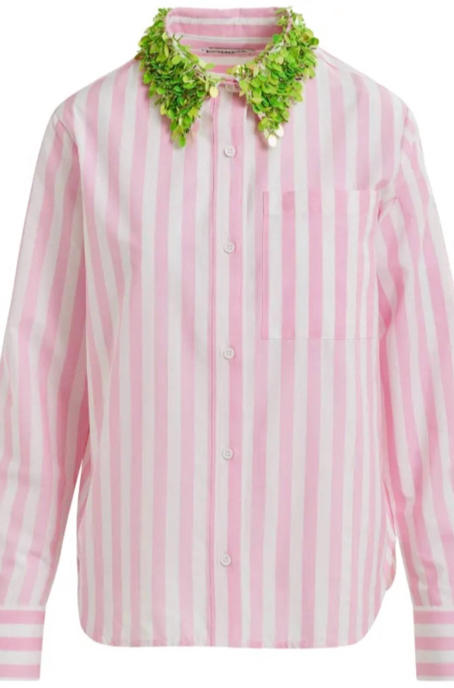 Essentiel Antwerp - Hashbrown Sequin Collar Shirt