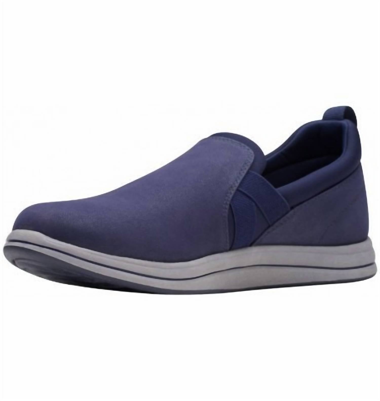 Clarks Women's Breeze Bali Shoes in navy - women's sneaker - alternate view