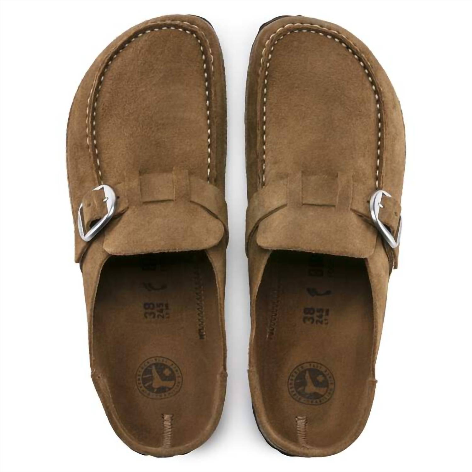 Birkenstock - Unisex Buckley Suede Leather Clogs