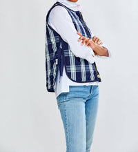 SARA CAMPBELL Mendy Reversible Vest in denim - women's jacket - view 6