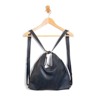 Joy Susan Women's Drew Convertible Backpack in navy - women's bag