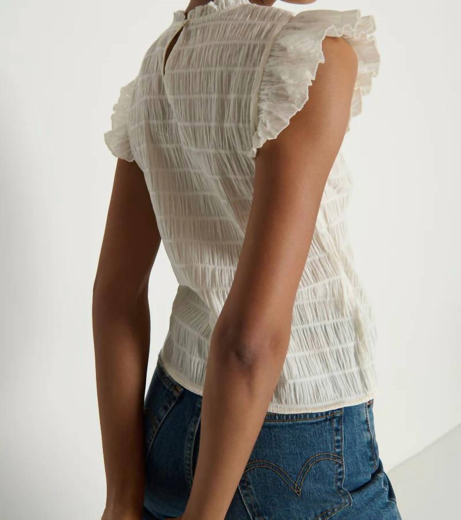 Nation Ltd - Ashley Ruffle Tank Top