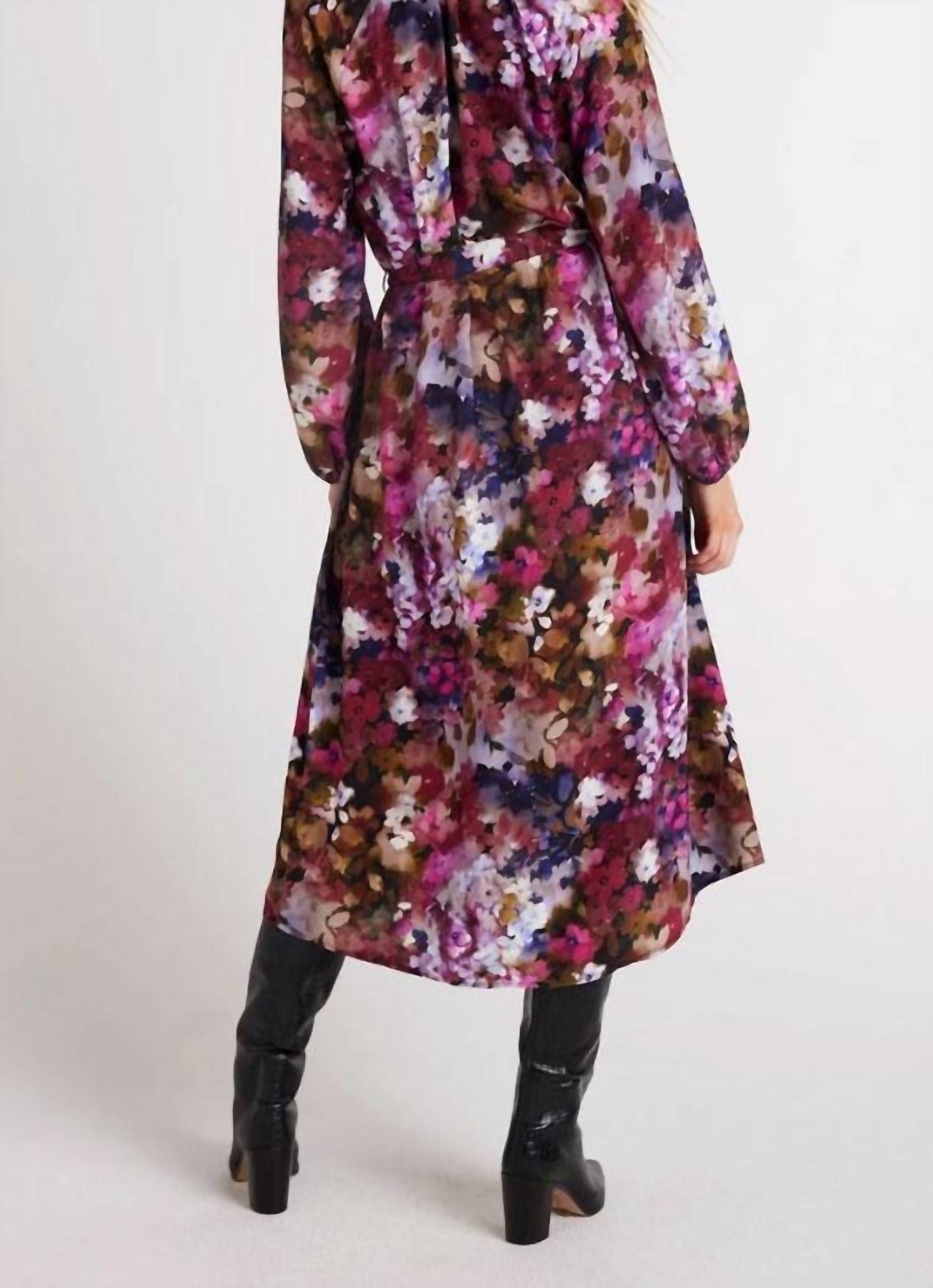 Bella Dahl - Long Sleeve Raglan Midi Dress
