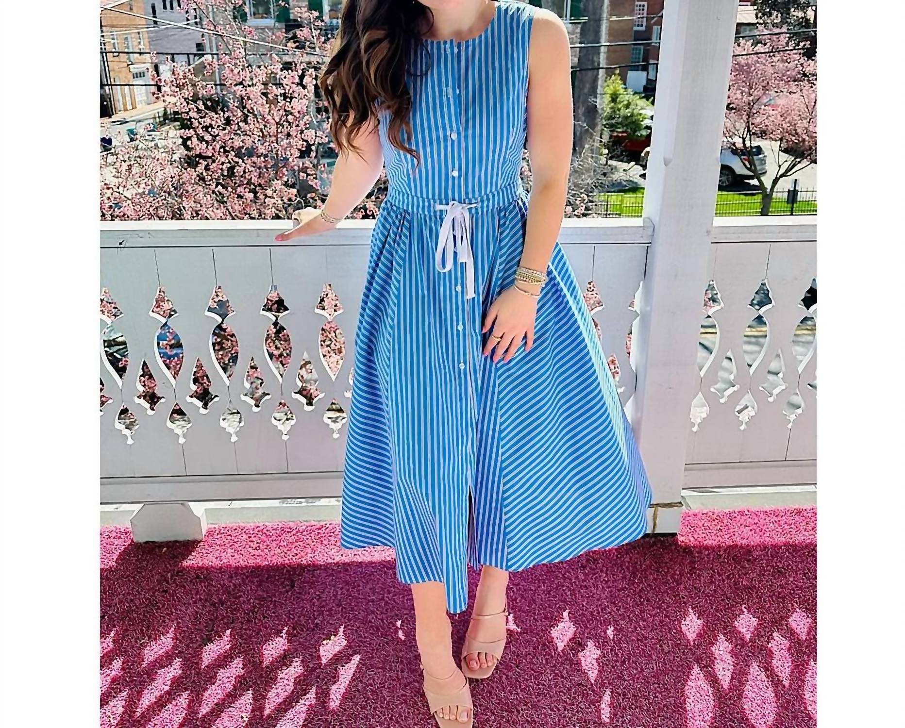 Dolce Cabo - Poplin Stripe Dress
