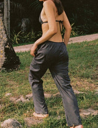 Montce - Drawstring Wide Leg Pant