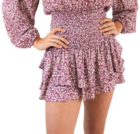 Skylar + Madison - Full Bloom Smocked Romper