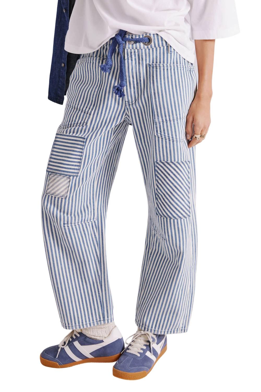 Free People - Moxie Railroad Stripe Pants