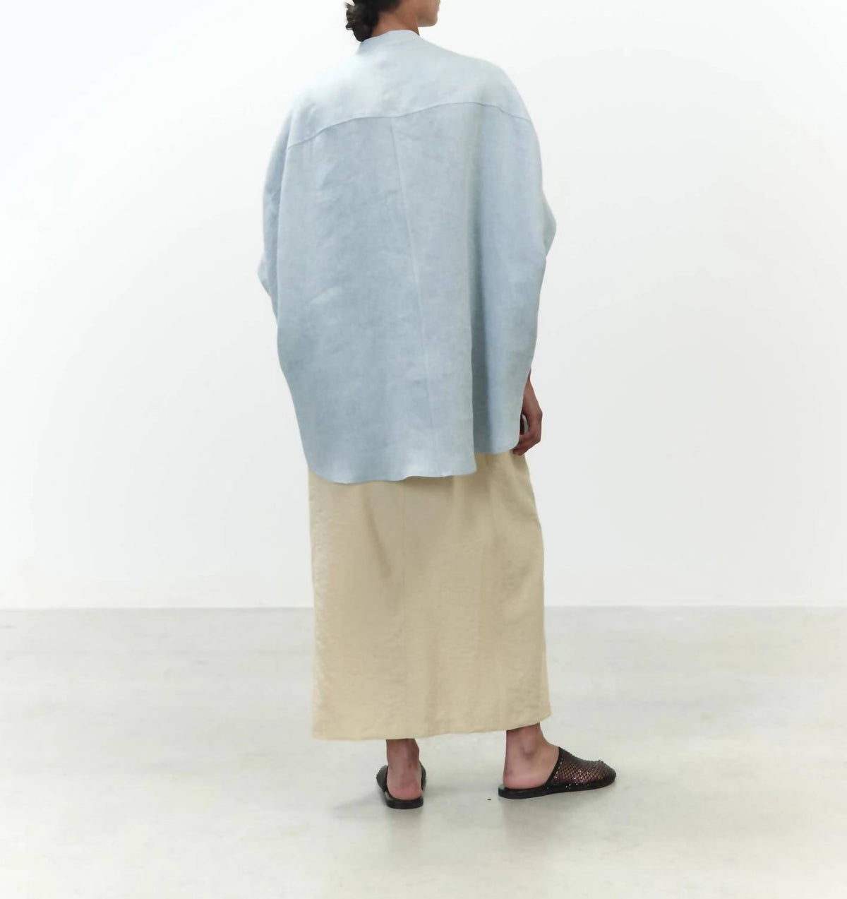 Alysi - MAXI LINEN BLOUSE