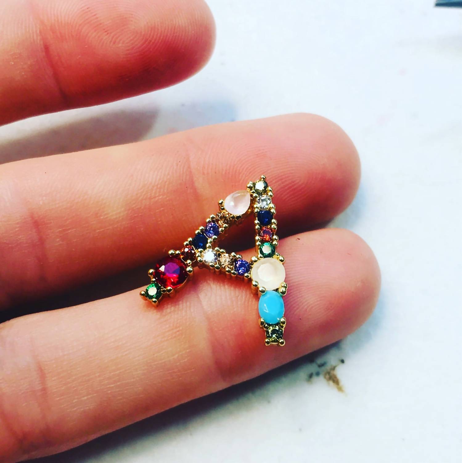 Gypset Honey - Women's Rainbow Initial