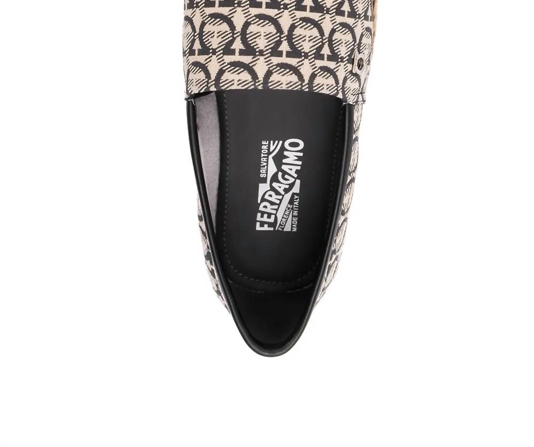 Salvatore Ferragamo - Men's Ganicini Print Loafers