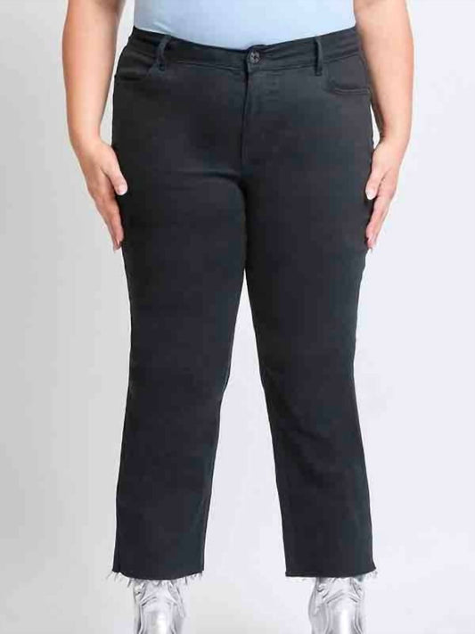 Ymi - High Rise Wide Leg Trouser - Plus