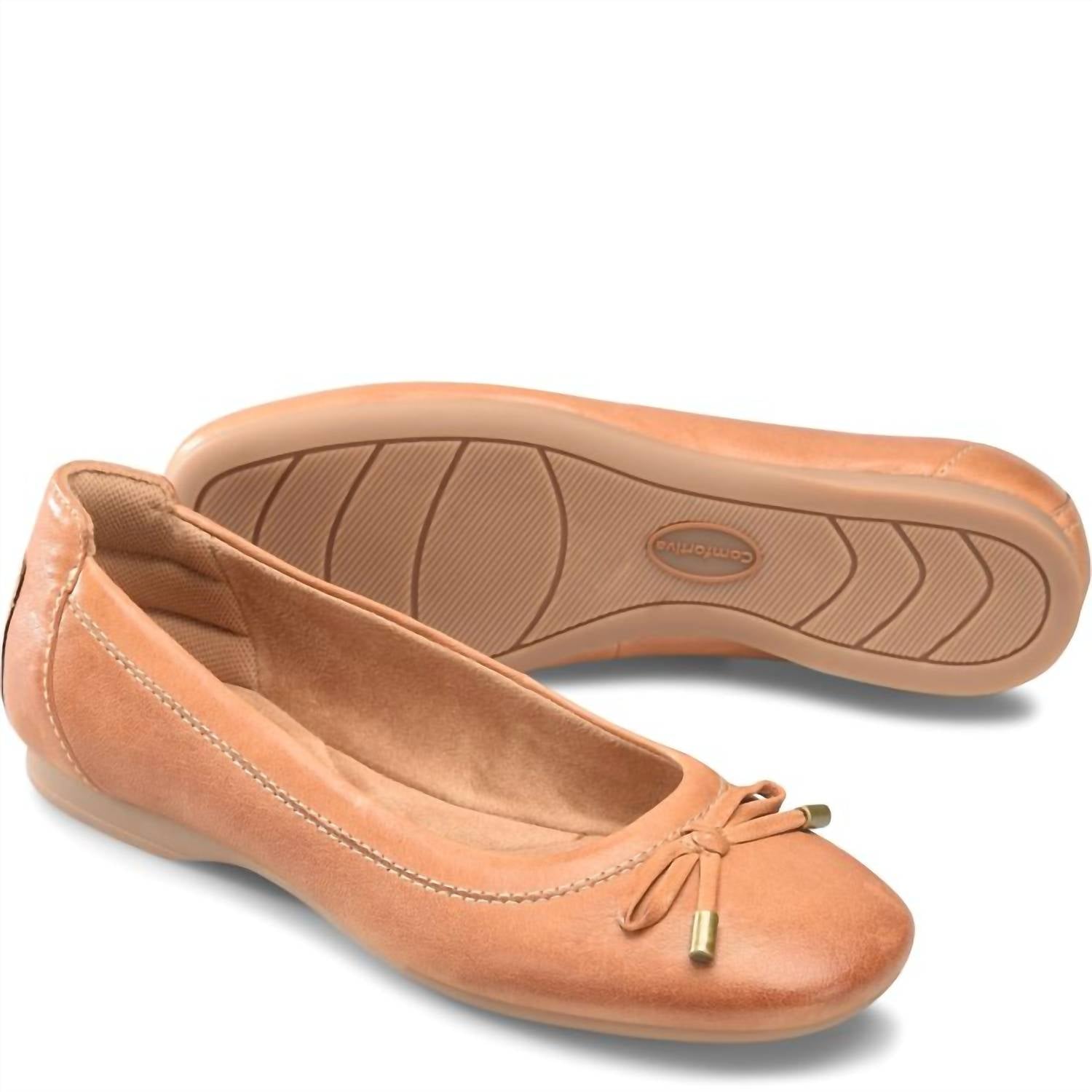 Comfortiva Women's Keegan Shoes in luggage - women's flats