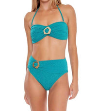 Trina Turk - Empire High Waist Bikini Swim Bottom
