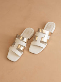 Oasis Society - Women's Parker Architectural Flat Summer Sandal
