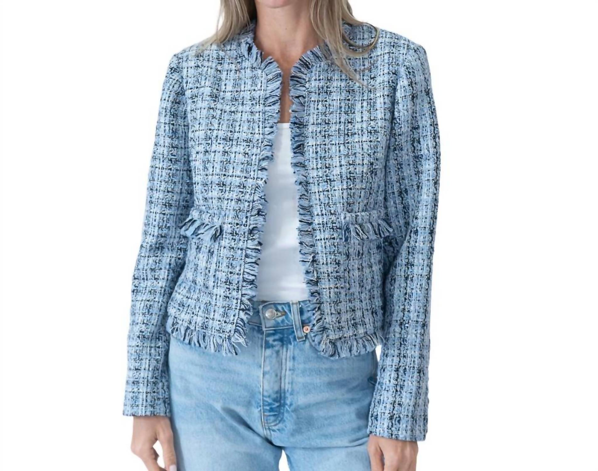 Six/Fifty - Women's Tweed Blazer