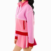 Addison Bay - Active Pique Breakpoint Quarter Zip Sweatshirt