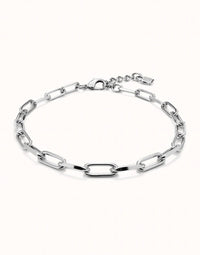 Unode50 - Women's Short Oval Link Chain Necklace