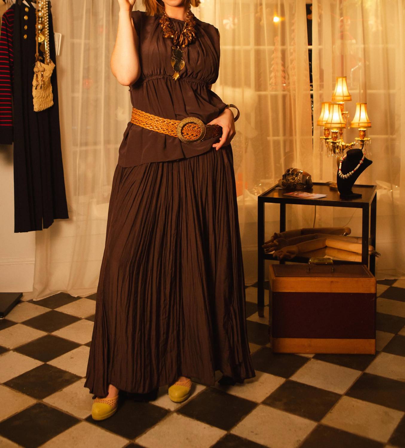 Lanvin - Gathered Maxi Skirt
