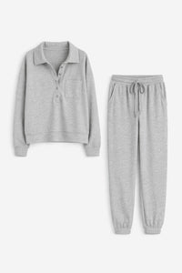 Meet Me In Maui - Waffle Knit Jogger Set