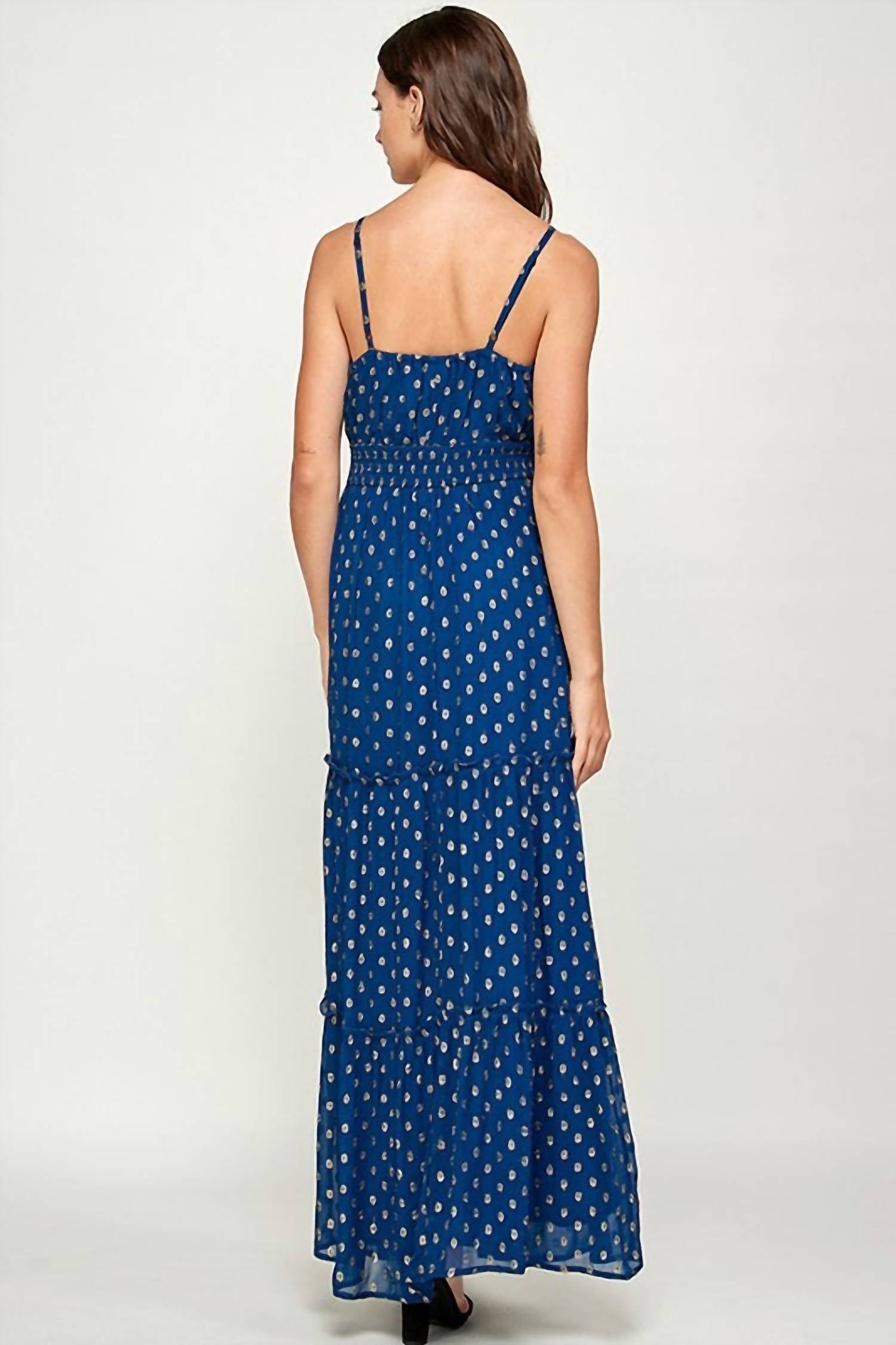 En Creme - Cut Out Maxi Dress